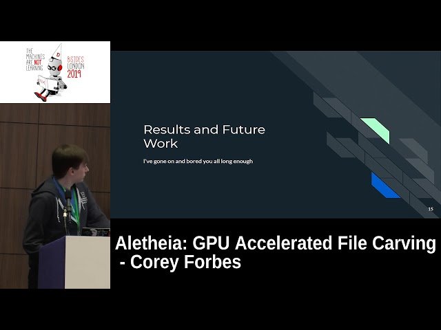 Aletheia - GPU Accelerated File Carving