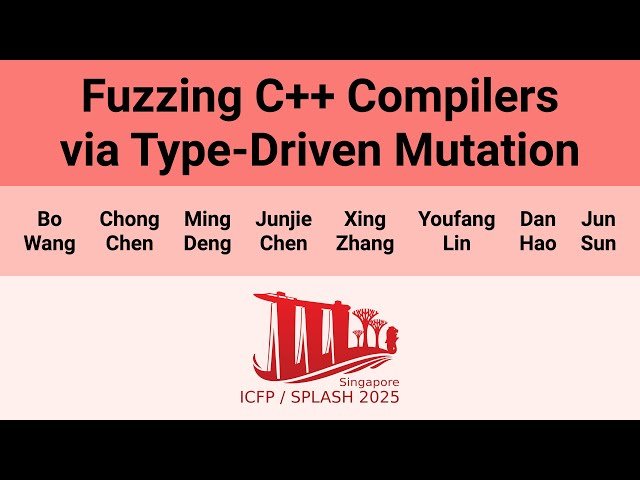 Fuzzing C++ Compilers via Type-Driven Mutation
