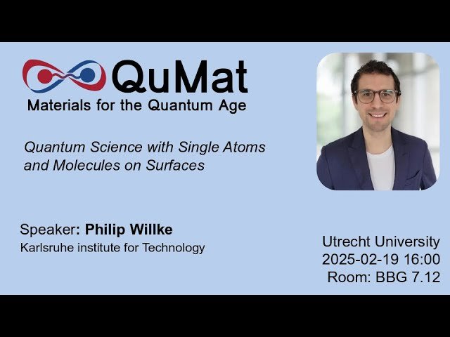 Quantum Science with Single Atoms and Molecules on Surfaces