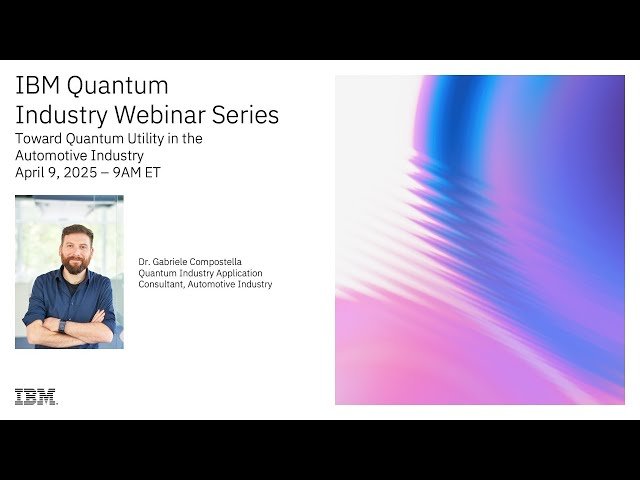 Quantum Computing for the Automotive Industry