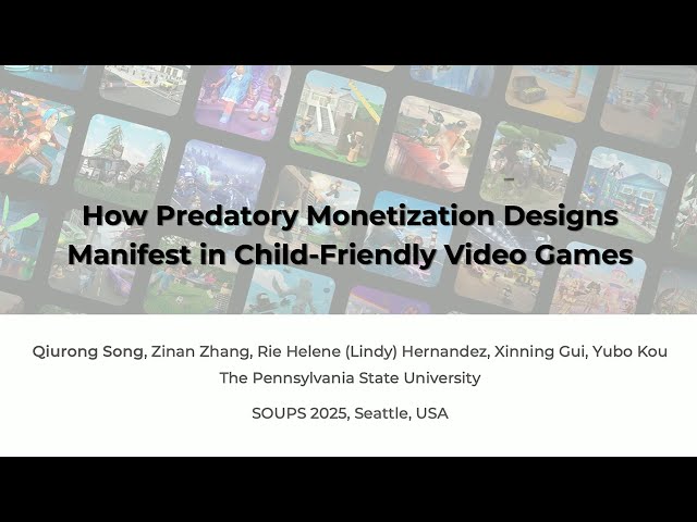 How Predatory Monetization Designs Manifest in Child-Friendly Video Games