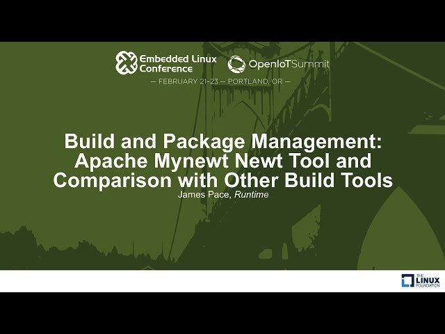 Build and Package Management: Apache Mynewt Newt Tool - Comparison and Features