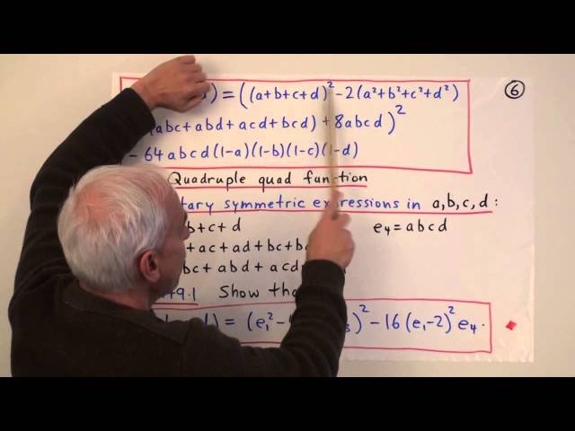 The Circumquadrance of a Cyclic Quadrilateral - Rational Geometry Math Foundations - NJ Wildberger