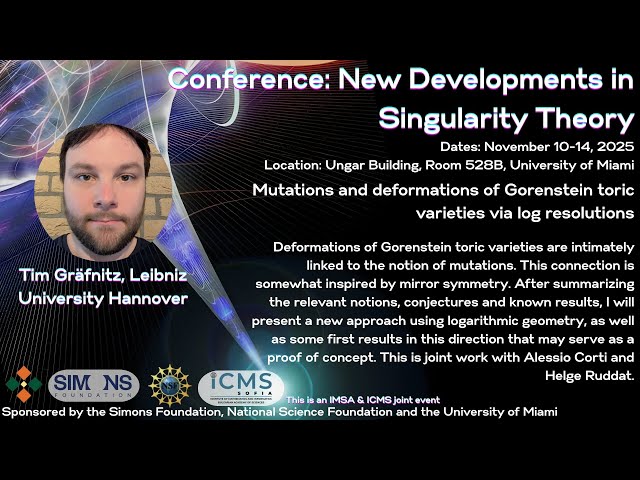 Mutations and Deformations of Gorenstein Toric Varieties via Log Resolutions