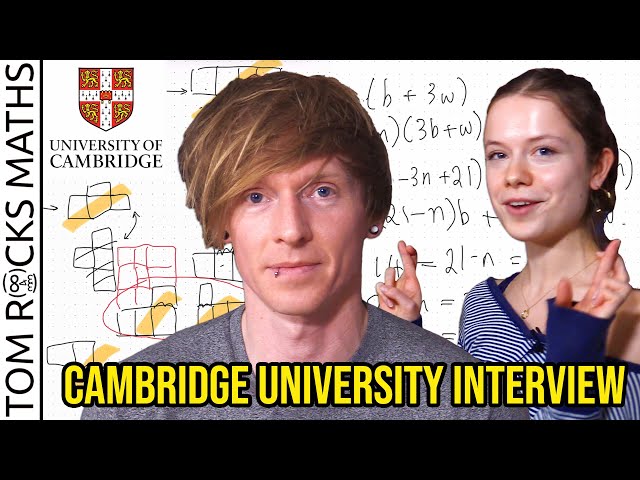 University of Cambridge Mathematics Admissions Interview