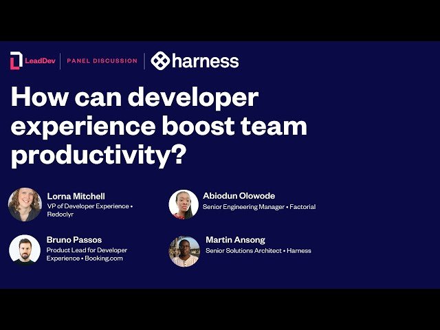 How Developer Experience Can Boost Team Productivity