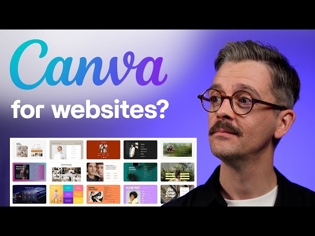 Creating Professional Websites in Canva - Tutorial and Walkthrough