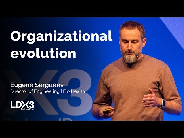 Organizational Evolution - From Products to User Needs