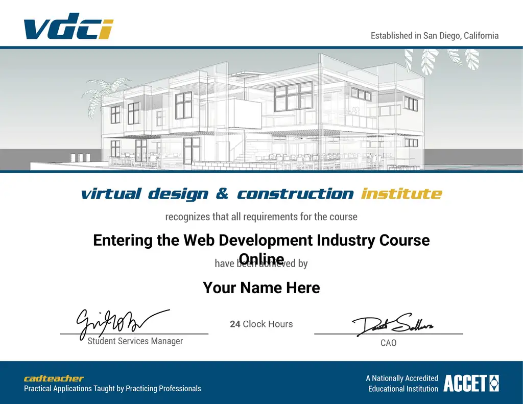 Entering the Web Development Industry