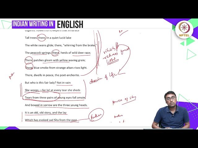 Early Indian English Poetry - Toru Dutt's "Sita" and "Our Casuarina Tree" - Part 3