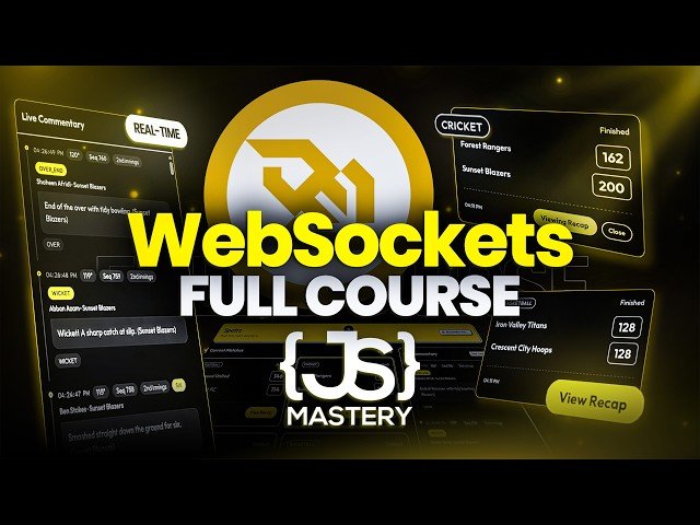 WebSockets Crash Course - Build a Real-Time Sports Engine with 10ms Updates