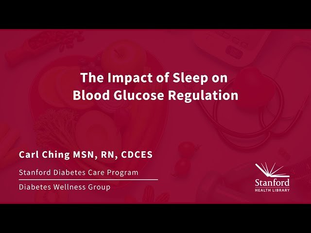 The Impact of Sleep on Blood Glucose Regulation