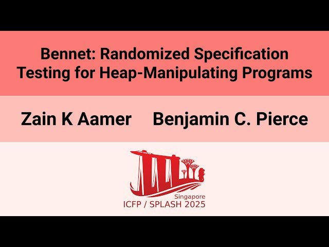 Bennet - Randomized Specification Testing for Heap-Manipulating Programs