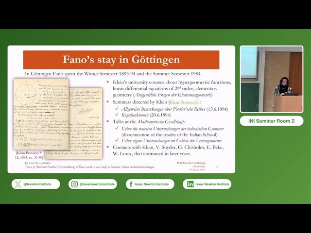 Traces of Brill and Noether's Entwicklung in Fano's Work: A Case Study in German-Italian Mathematical Dialogue