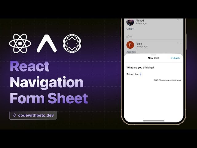 React Navigation from Scratch - Routes, Tabs, and Drawer