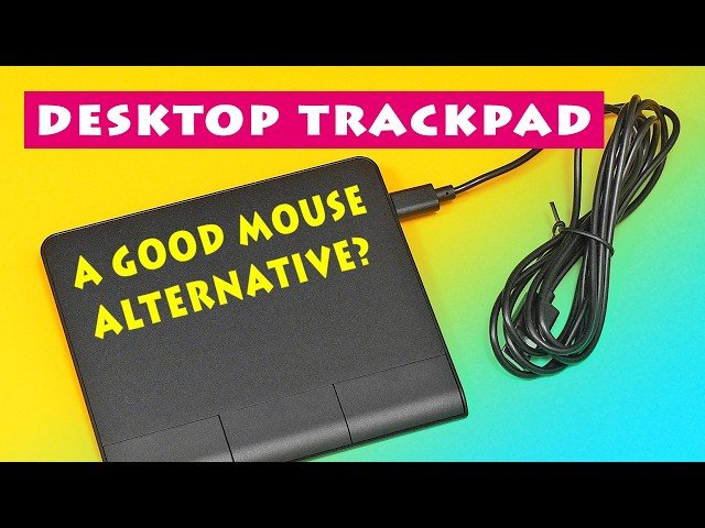 Desktop PC Trackpad - A Good Mouse Alternative? Peripad-506 Review