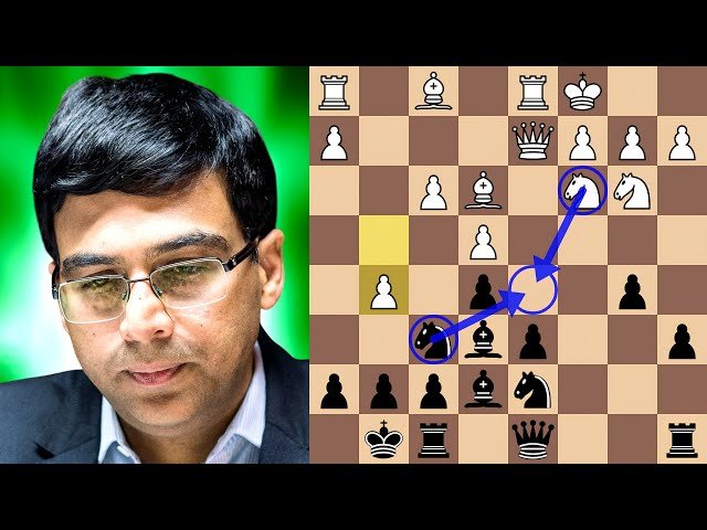 Anand Brilliantly Counters Karjakin's English Attack