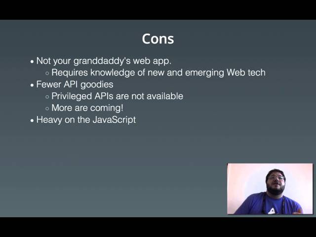 What is a Firefox OS App? - Building Open Mobile Web Apps