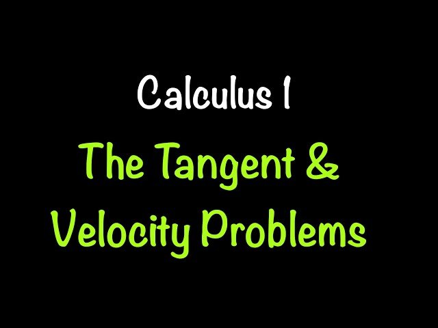 Calculus 1 Video Lectures