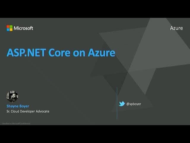 .NET on Azure