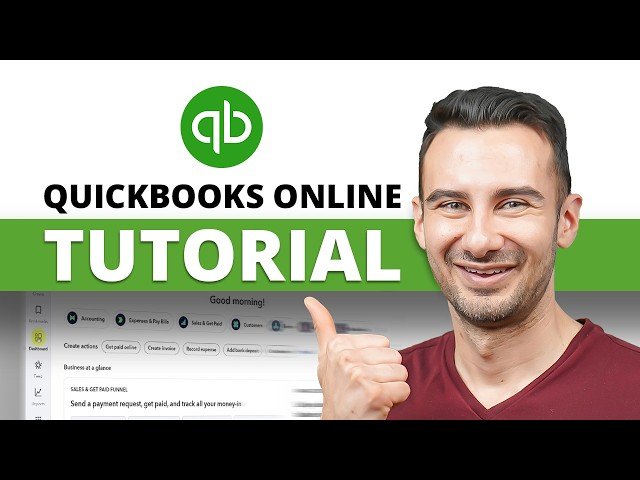 QuickBooks Online 2025 Beginner Tutorial - New Layout Explained