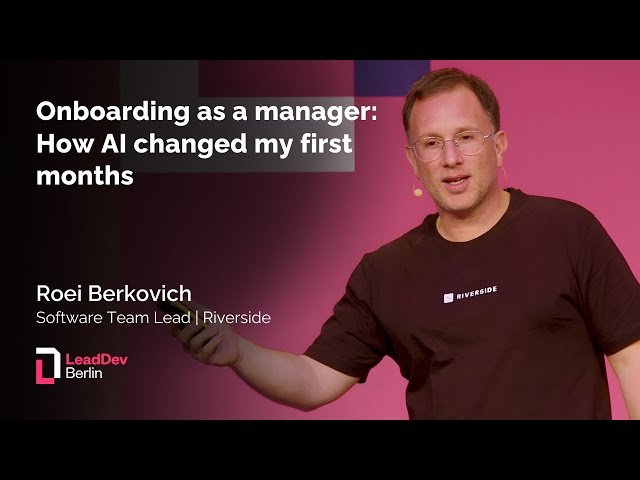 Onboarding as a Manager - How AI Changed My First Months