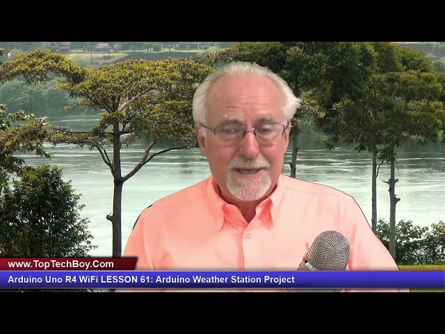 Arduino Uno R4 WiFi Weather Station Project - Lesson 61