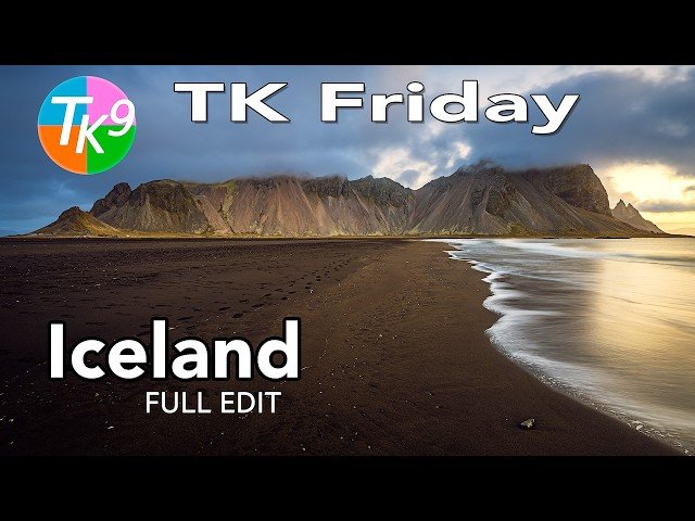 Full Edit Iceland with the TK9 Plugin for Photoshop