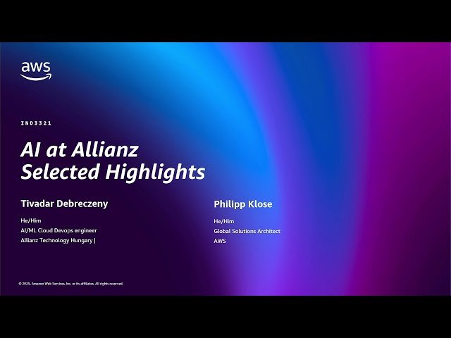 How Allianz Designed AIOps at Enterprise Scale