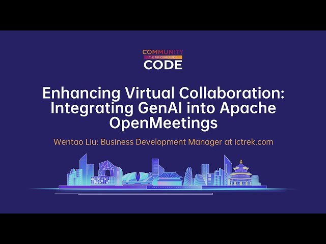 Enhancing Virtual Collaboration - Integrating GenAI into Apache OpenMeetings
