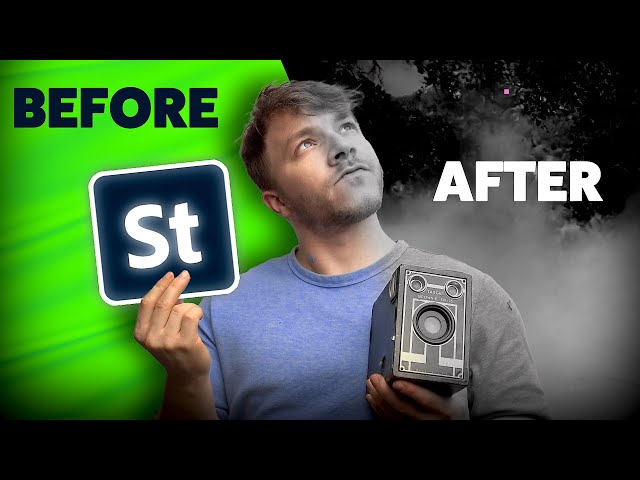 How to Seamlessly Green-Screen Yourself into Any Adobe Stock Footage