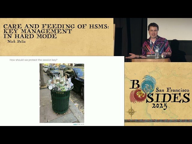 Care and Feeding of HSMs - Key Management in Hard Mode