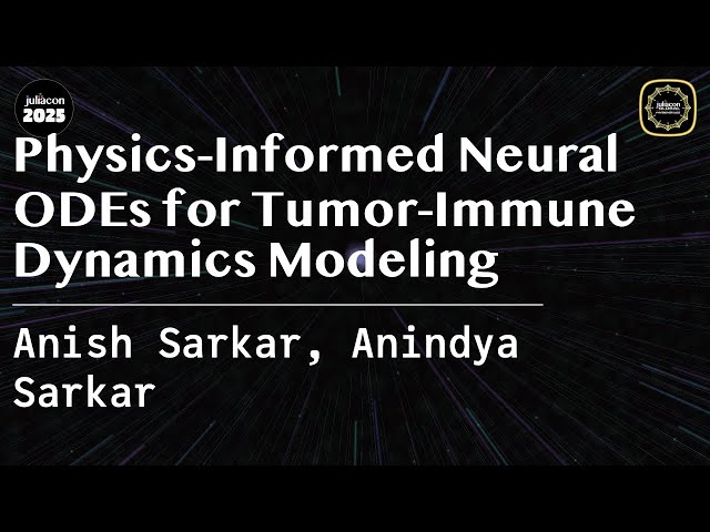 Physics-Informed Neural ODEs for Tumor-Immune Dynamics Modeling