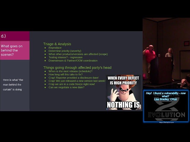 Hey I Found a Vulnerability - Now What