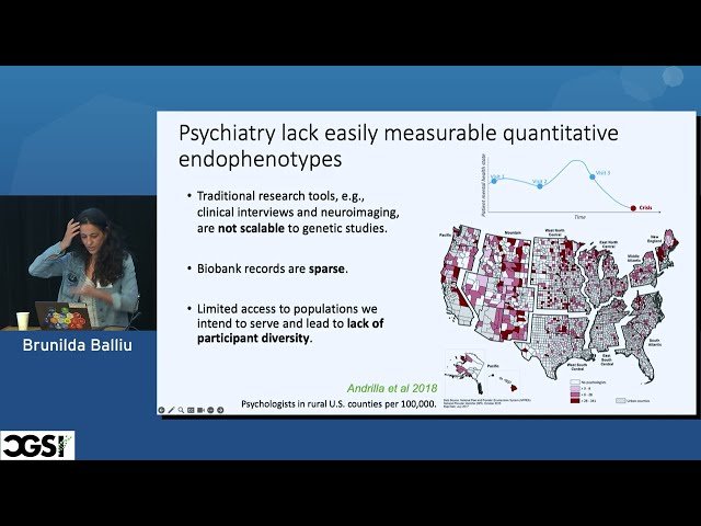 Digital Phenotyping for Psychiatric Genetics