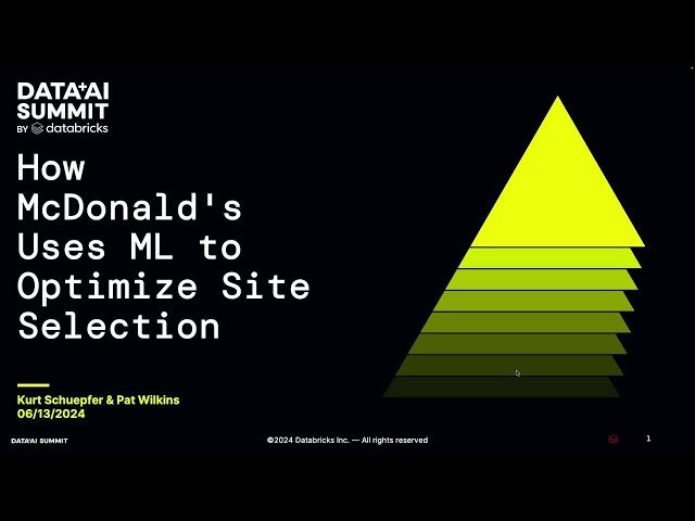 How McDonald's Uses Machine Learning to Optimize Restaurant Site Selection