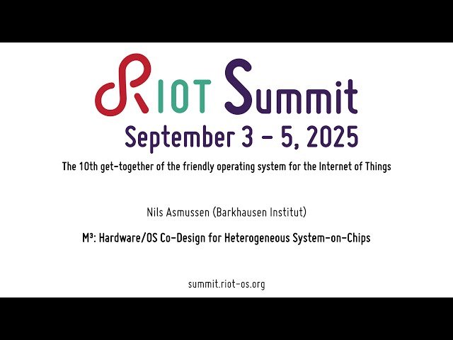 M³ - Hardware/OS Co-Design for Heterogeneous System-on-Chips