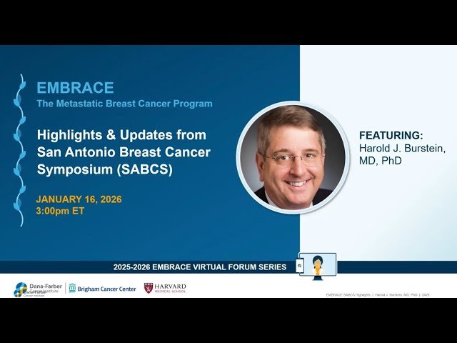 2025 San Antonio Breast Cancer Symposium Update - Treatment and Research Breakthroughs for Metastatic Breast Cancer