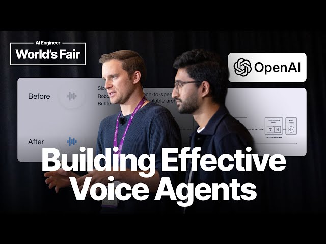 Building Effective Voice Agents