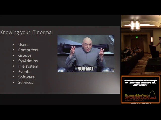 Homebrew PowerShell - Where to Begin with Data Sources and Baseline Data