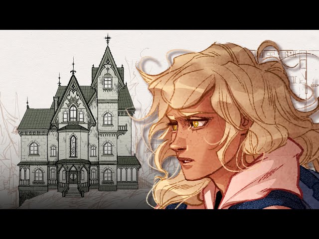 Making Comics - Designing My Character's Victorian Mansion - Writing and 3D Model - Episode 5