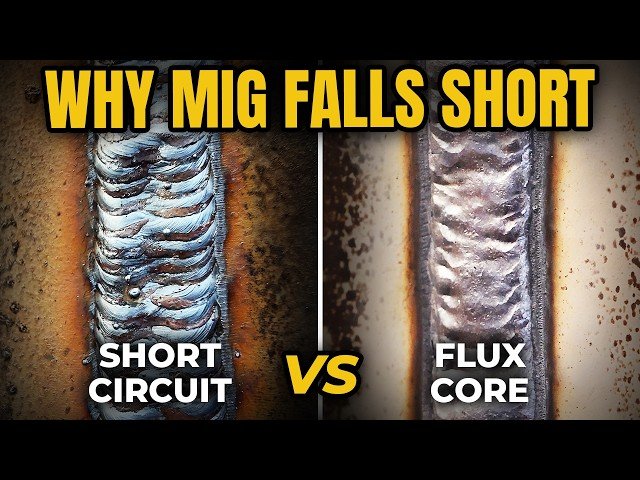 Vertical MIG vs Flux-Core - Inch-Wide Weaves Put to the Test