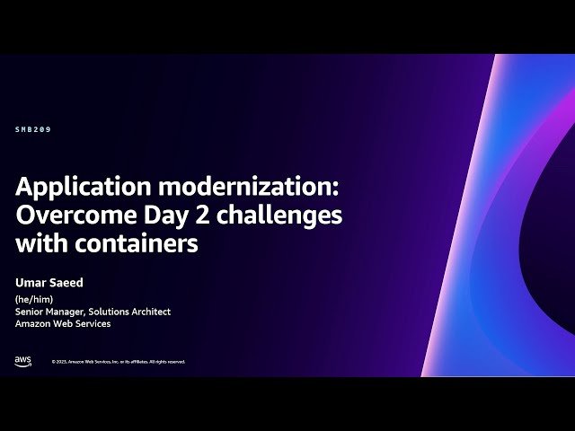 Application Modernization: Overcoming Day 2 Challenges with Containers