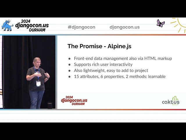 Django + Alpine.js + htmx Ups & Downs