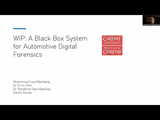 A Black Box System for Automotive Digital Forensics