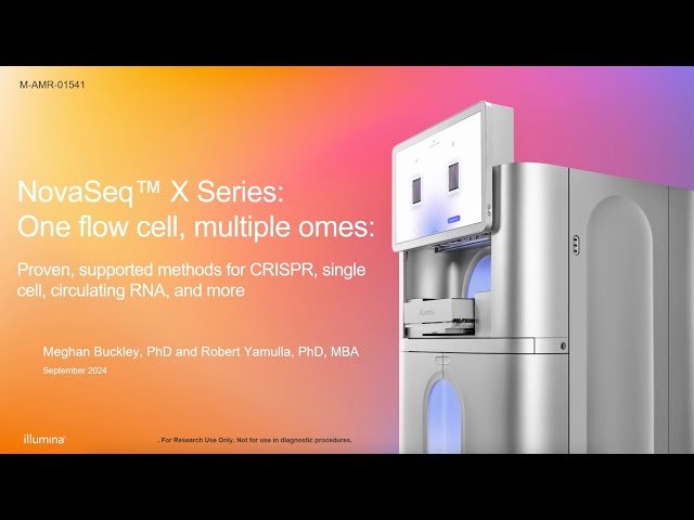 NovaSeq X Series - One Flow Cell, Multiple Omes