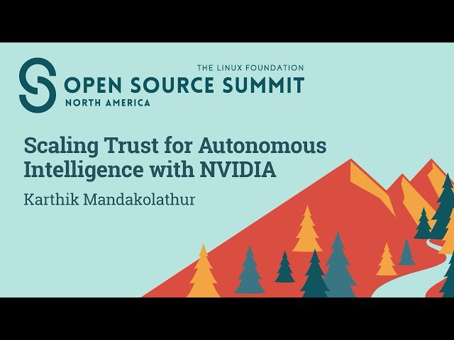 Scaling Trust for Autonomous Intelligence with NVIDIA