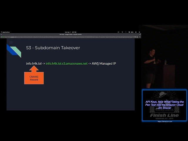API Keys Now What - Taking the Pen Test Into the Amazon Cloud