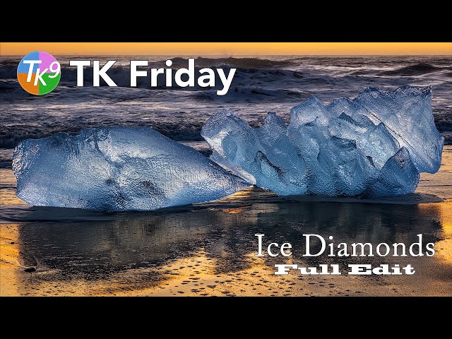 Ice Diamonds Photo Editing Tutorial in Photoshop with TK9 Plugin