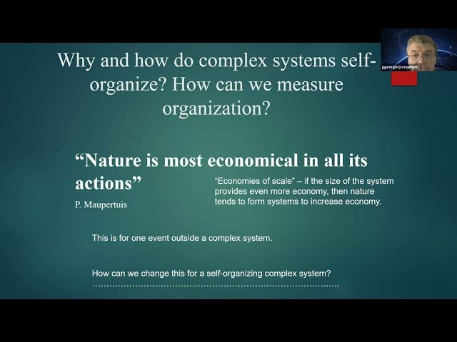 Least Action and Complex Self-Organization